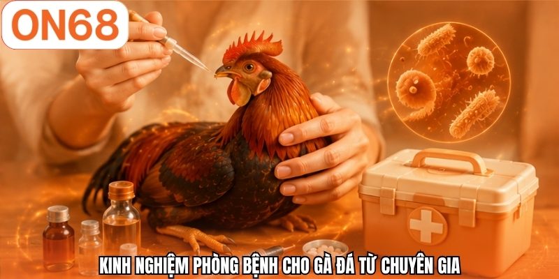Kinh nghiệm ph&ograve;ng bệnh cho g&agrave; đ&aacute; từ chuy&ecirc;n gia